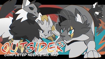 { Needletail Outsider MAP } : Thumbnail Contest Entry warrior cat Speedpaint