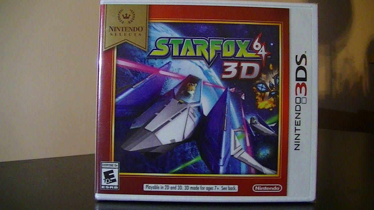 Nintendo Star Fox 64 3D 3Ds Used