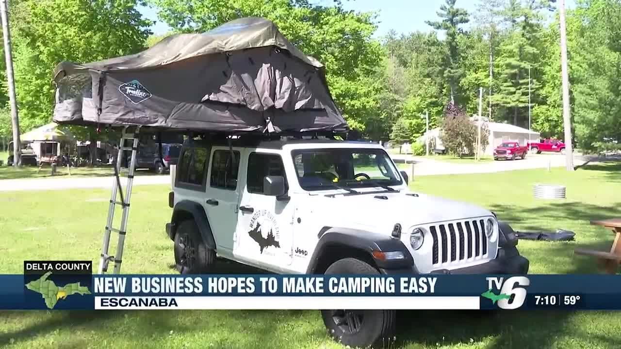 New business in Escanaba hopes to make camping easy and accessible