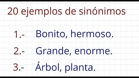 ¿Cuál es la palabra en español con más sinónimos?