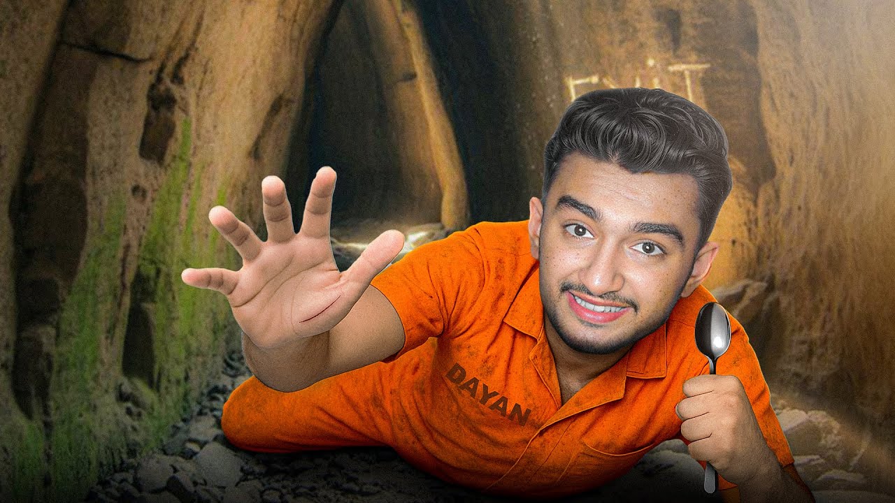 I Escaped The Prison With A Spoon - Prison Escape Simulator - Part 1@thecasetoopapa
