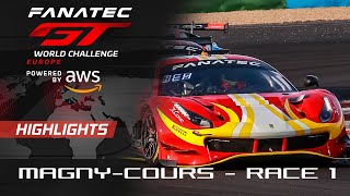 Race Highlights | Magny-Cours 2022 | Race 1 | GT World Challenge Europe