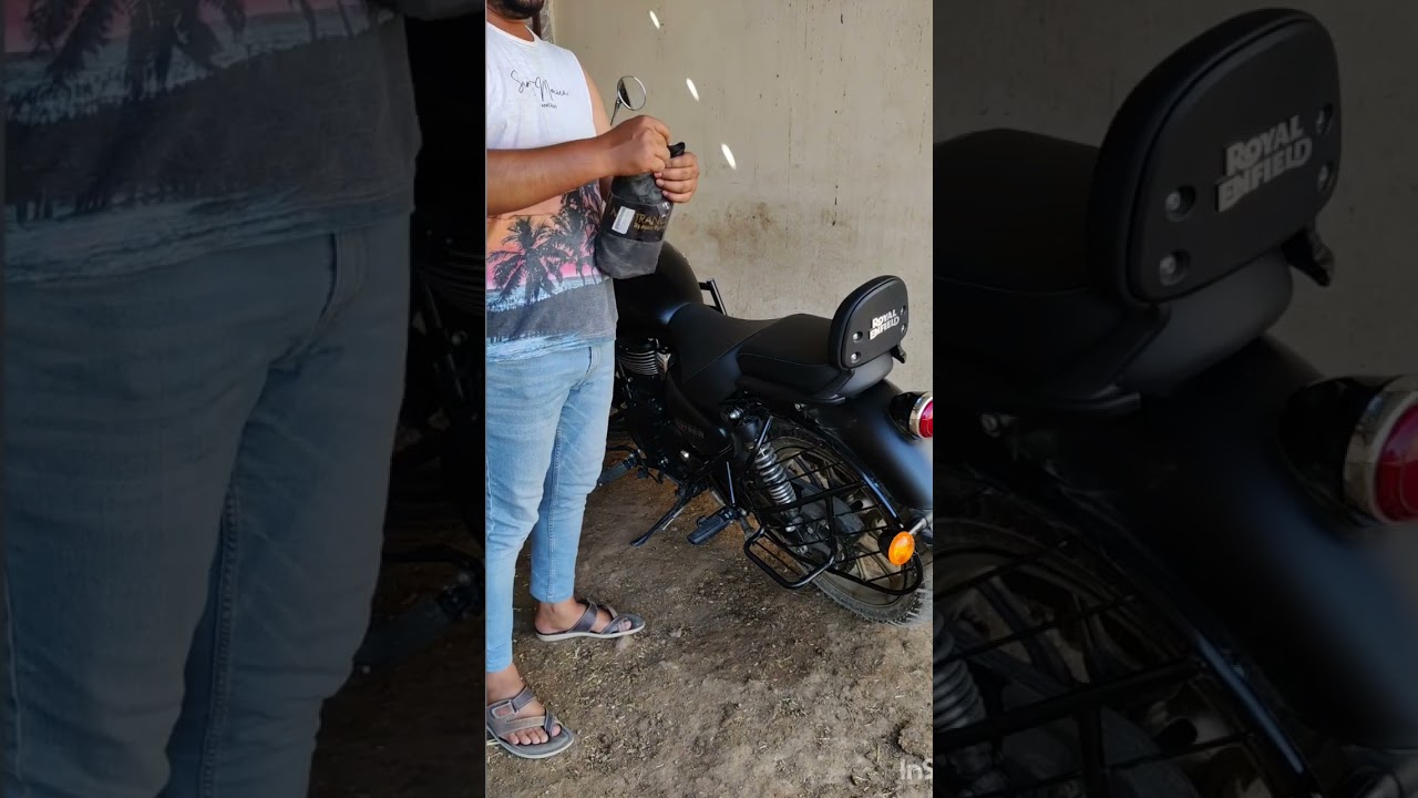 Apni meteor 350 ☺️ ke liye mangwaya new bike cover 😻 // bike cover for meteor 350 