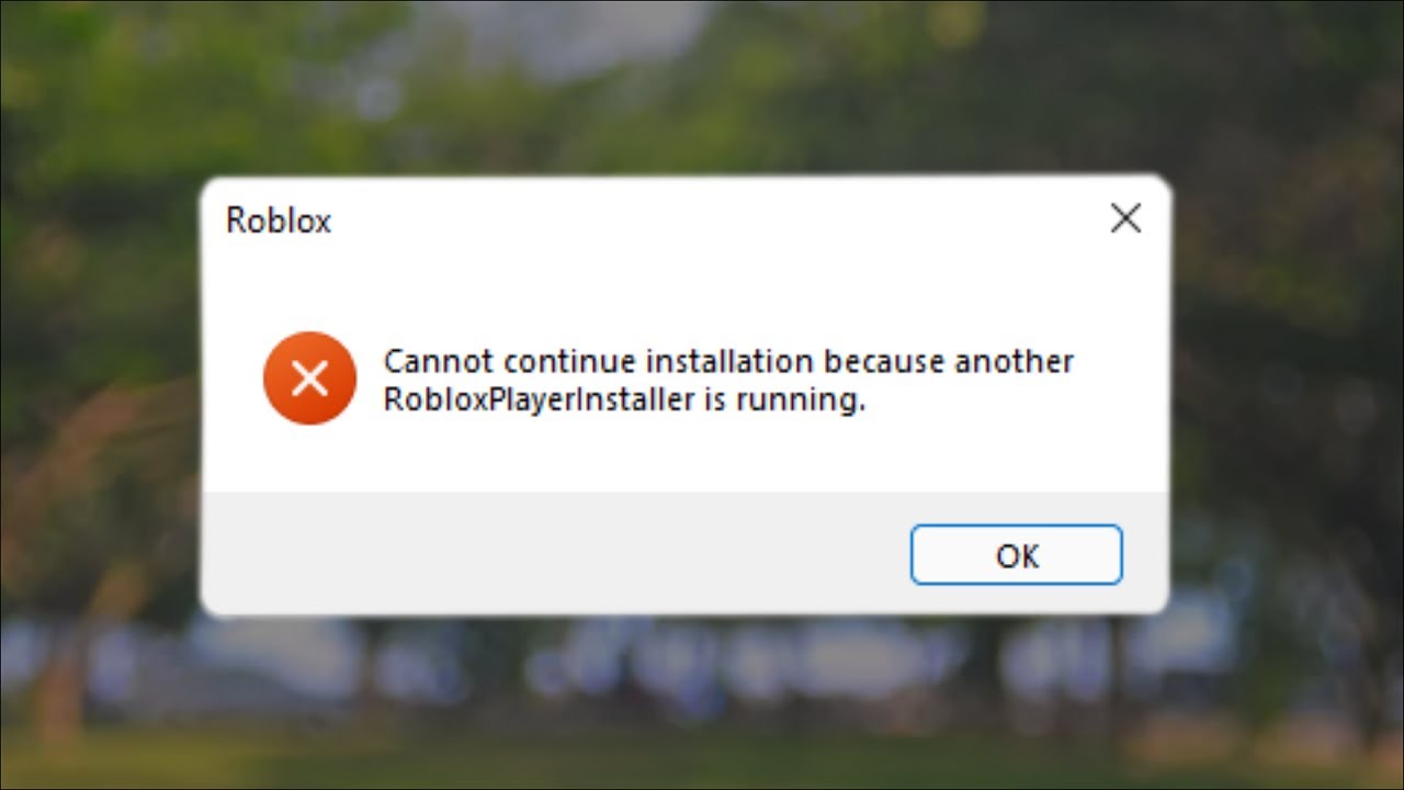 Roblox How To Fix Cannot Continue Installation Because Another