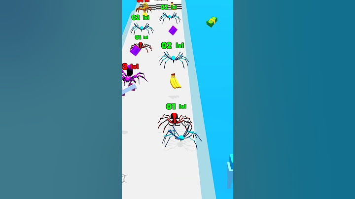 Spider 🕷️ run race #games #shorts #gamerush