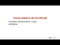 CURSO BASICO DE #ARCHICAD COMANDOS DE MOVIMIENTO 2