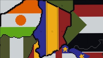 How To Build A Small Scale World Map pt.23 Chad