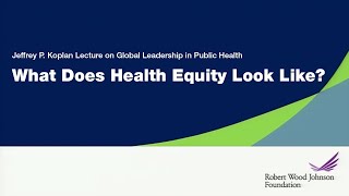 What Does Health Equity Look Like?