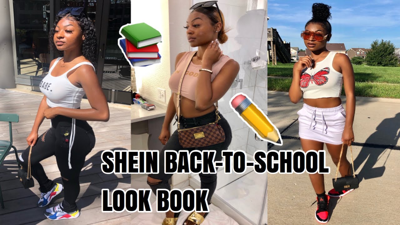 SHEIN LOOK BOOK | BACK TO SCHOOL EDITION | DIOR AVA - YouTube