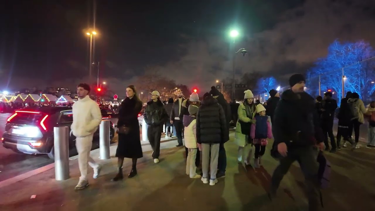 🇬🇧 Happy New Year 2026 🎆 | Paris Street View Walk Bonne Année 2026 🎆 | Balade dans les rues de Paris