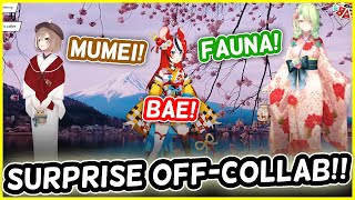 The 𝘽𝙀𝙎𝙏 Moments From Bae, Fauna and Mumei's 𝙅𝘼𝙋𝘼𝙉 𝙊𝙁𝙁-𝘾𝙊𝙇𝙇𝘼𝘽 (𝟏𝐬𝐭 𝐒𝐭𝐫𝐞𝐚𝐦) | HololiveEN Clips