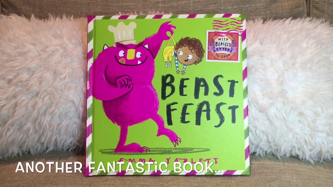 Beast Feast NEW title from Emma Yarlett Usborne Books &