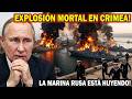 Ucrania se vengó de Putin! El arma misteriosa de Ucrania destruyó la flota rusa en puerto de Crime