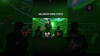 MAJBOOR song lyrics new trending song(FF star legend yt)#song#viral