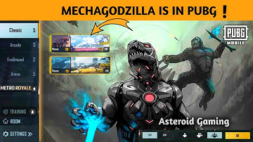 NEW UPDATE MECHAGODZILLA 🔥 IN PUBG MOBILE SEASON 19 UPDATE 1.4 NEW EVENT AND MODE