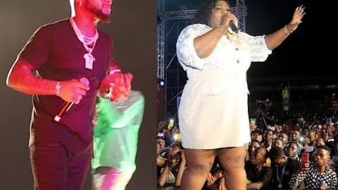 Eniola Badmus Spotted in the midst of crowd Dancing at Good Time With Davido
