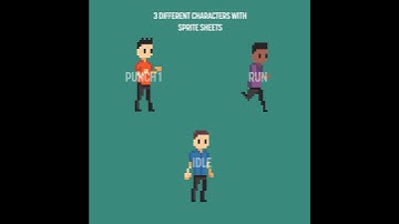 I made pixel characters