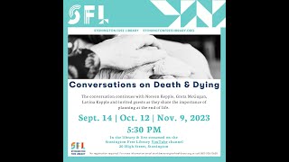 Stonington Free Library Conversations Death And Dying