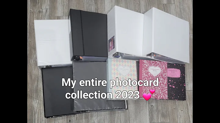 Flip through of my entire photocard collection - OT8 SKZ, OT8 Ateez, OT Monsta x etc.