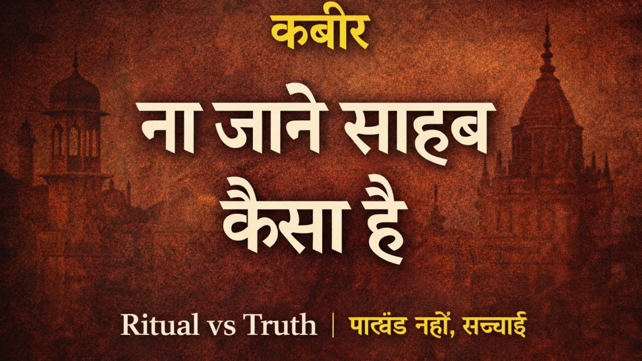 ना जाने साहब कैसा है | Kabir Nirgun Bhajan | Beyond Rituals, Find Truth