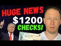 $1200 STIMULUS CHECKS PASSING TODAY? Second Stimulus Check Update