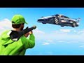ROCKETERS vs. FLYING CARS! (GTA 5 Funny Moments)