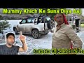 1.5 crore Ki Gadi Ka Naas Kar Rakha H || Defender Ko Dekh Kar Mummy Baapu Ka Reaction 😭 || Ajju0008