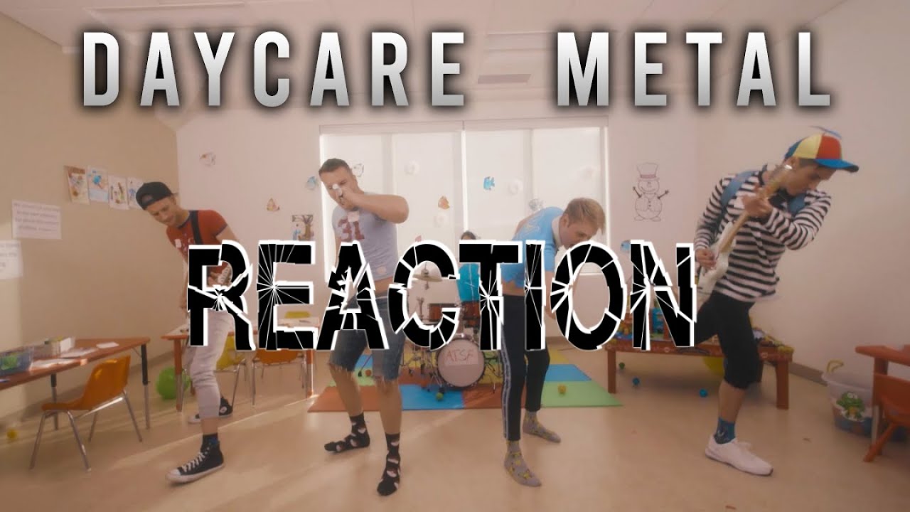 Daycare metal?! As The Structure Fails - Backdown REACTION