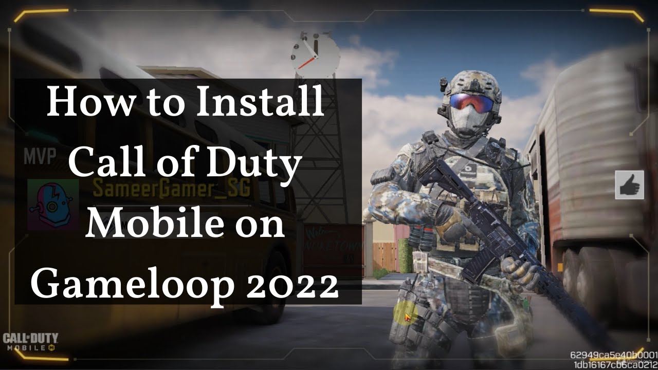 How to install call of duty mobile or any other games in Gameloop