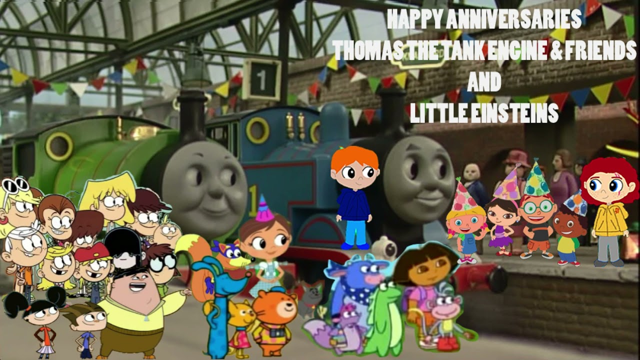 HAPPY ANNIVERSARIES THOMAS THE TANK ENGINE & FRIENDS AND LITTLE ...