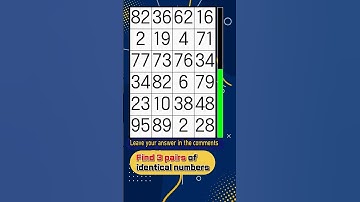 Find the duplicate numbers 678