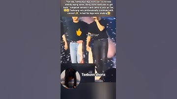 Tae was so exhausted, 🥺♥️ #taekook #vkook #shorts #youtubeshorts