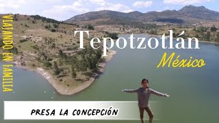 Presa la Concepción en Tepotzotlán, México