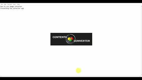 Offline Image format converter use and install tutorial