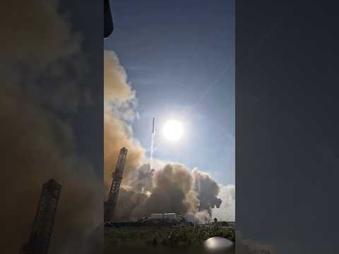Ondes de choc dernier du lancement Starship de SpaceX