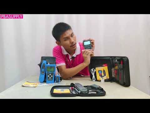 เช็คสายแลน New EP29. แนะนำอุปกรณ์ทดสอบสายสัญญาณRG6 LAN ยี่ห้อ Noyafa รุ่น NF-8209 ,NF-308 ,NF-8601