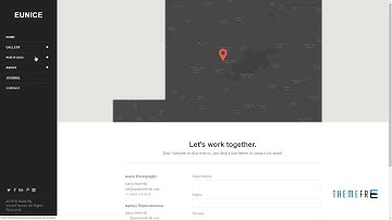 Eunice - Photography Portfolio WordPress Theme        Bima Millard
