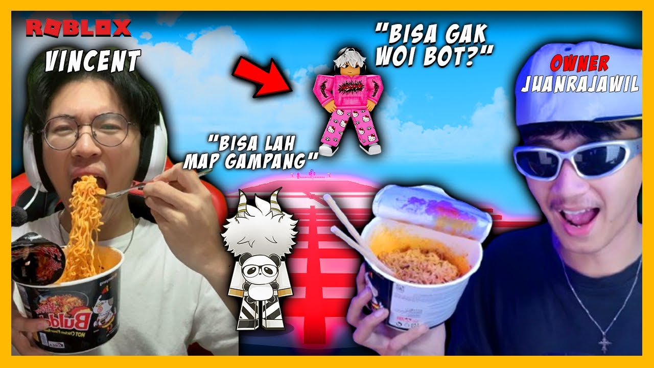 AKU DI TANTANG @JuanRajawil TAMATIN TOWER LASER TERSULIT - ROBLOX INDONESIA