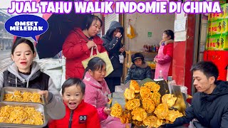 JUAL TAHU WALIK INDOMIE DIKAMPUNG CHINA,ALHAMDULILLAH JUAL BANYAK GORENGAN PENDAPATANPUN MELEDAK