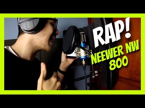 Rapeando con el Neewer NW-800 en crudo