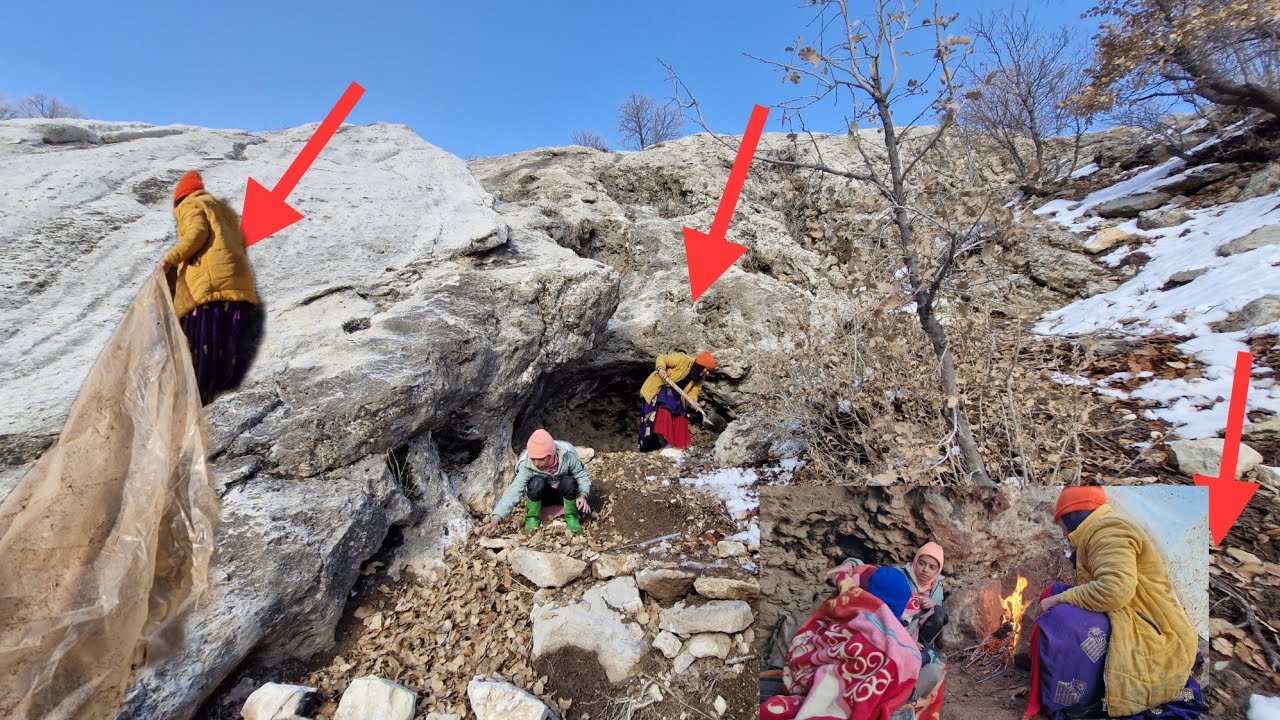 Nomadic Mother Zuleikha Builds a Cozy Home for Her Children in the Mountains🛖🏠❤