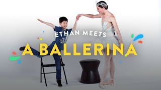 kids meet a ballerina ethan huang kids meet hiho kids