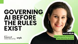 EP 35 — Snyk's Kate Helin on Governing Agentic AI before the Regulatory Guidance Catches Up