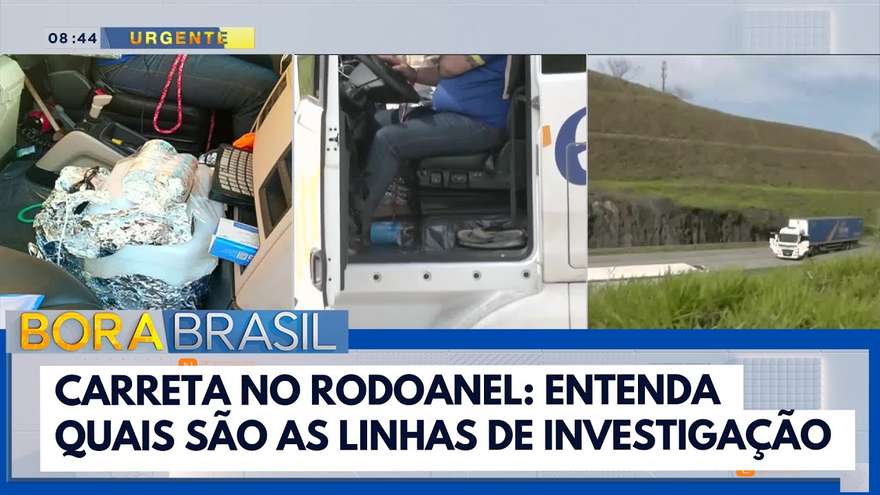 Carreta no Rodoanel: entenda quais são as linhas de investigação