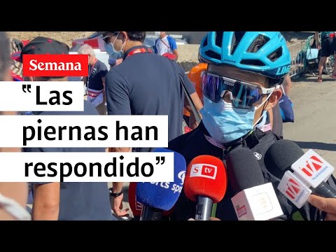 'Supermán' López confirma las buenas sensaciones para el final de la Vuelta a España