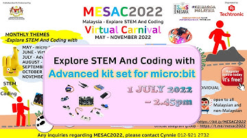 MESAC2022 - Explore STEM And Coding with Advanced kit set for micro:bit