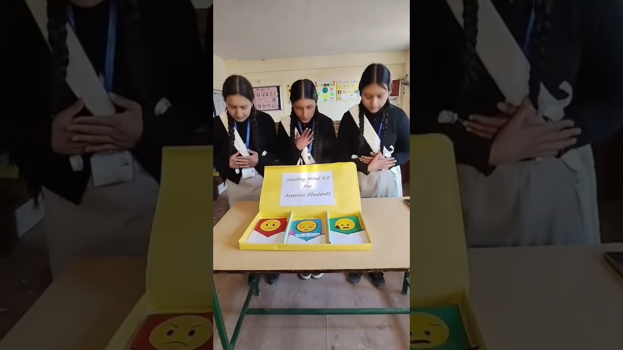 Healthy mind kit for anxious students.