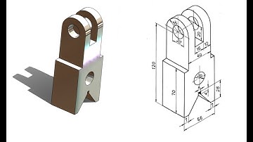 Exercise 36 SolidWorks 2021 -Center Rectangle,Circle,Smart Dimension-Step By Step!