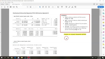 Demo: Multiple and Hierarchical Regression (Stata)