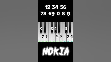 Nokia Ringtone On Perfect Piano | easy Tutorial | Learn Piano With AZU
